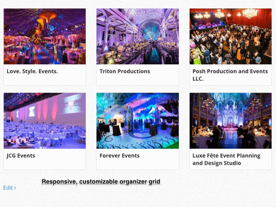 WP Easy Events Pro WordPress plugin allows event organizers in fully responsive, customizable grid format