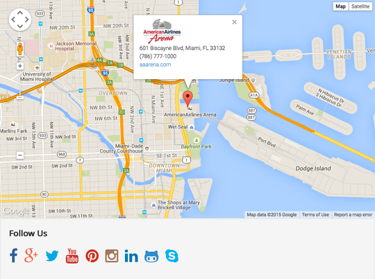 WP Easy Contact WordPress plugin - Google Map