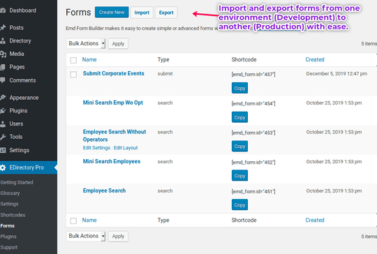 EMD Form Builder lets create awesome looking forms stacked with powerful features.