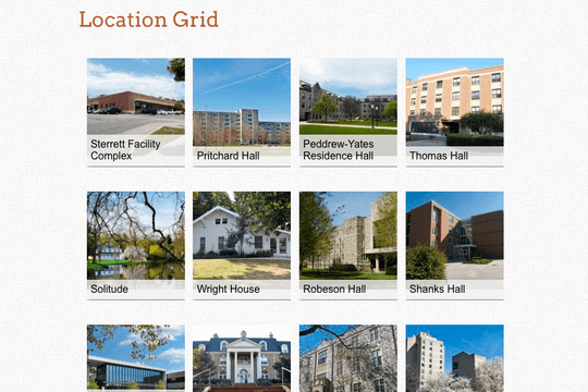 Campus Directory Pro WordPress plugin location grid view